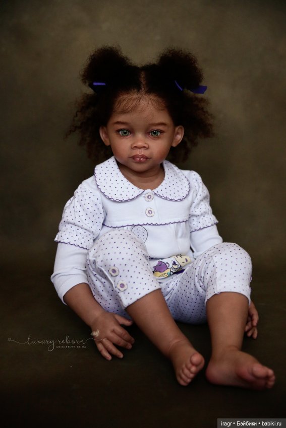 Представляю Вашему вниманию куклу Reborn Toddler , смешанной расы, зовут малышку Meili