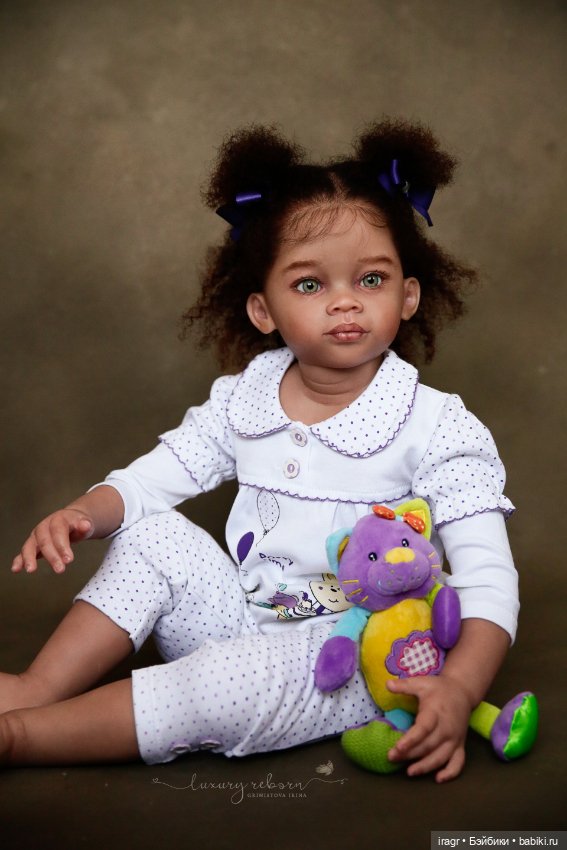 Представляю Вашему вниманию куклу Reborn Toddler , смешанной расы, зовут малышку Meili