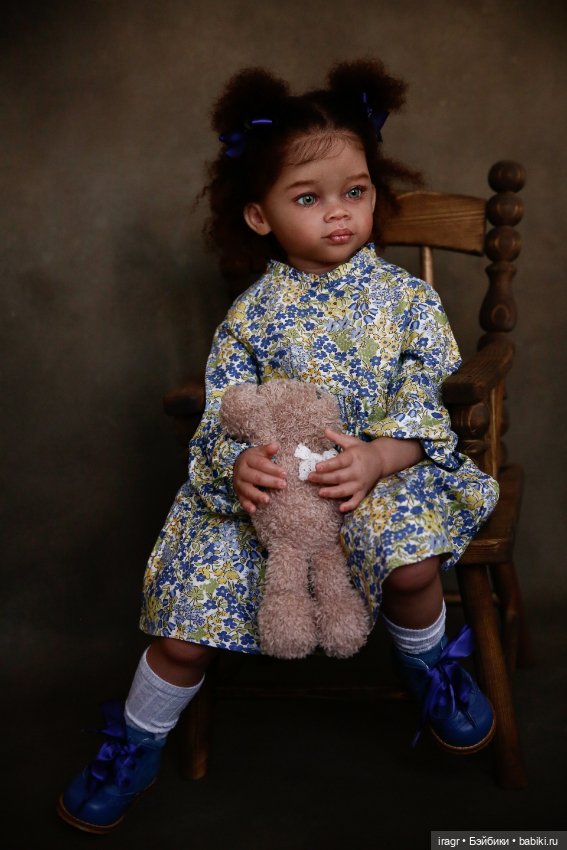 Представляю Вашему вниманию куклу Reborn Toddler , смешанной расы, зовут малышку Meili