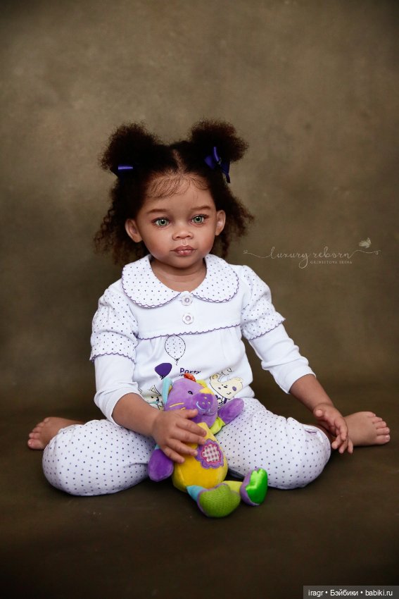 Представляю Вашему вниманию куклу Reborn Toddler , смешанной расы, зовут малышку Meili