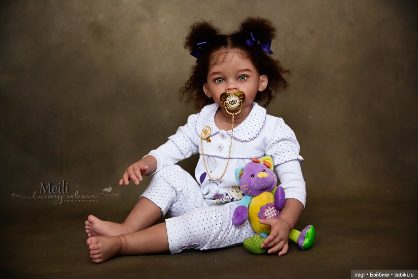 Представляю Вашему вниманию куклу Reborn Toddler , смешанной расы, зовут малышку Meili