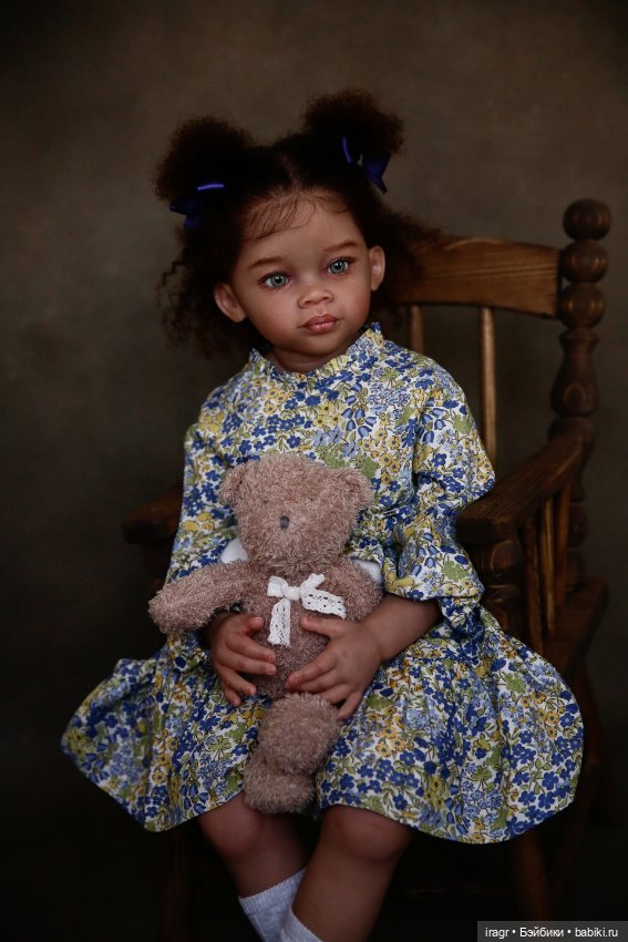 Представляю Вашему вниманию куклу Reborn Toddler , смешанной расы, зовут малышку Meili (фото 4)