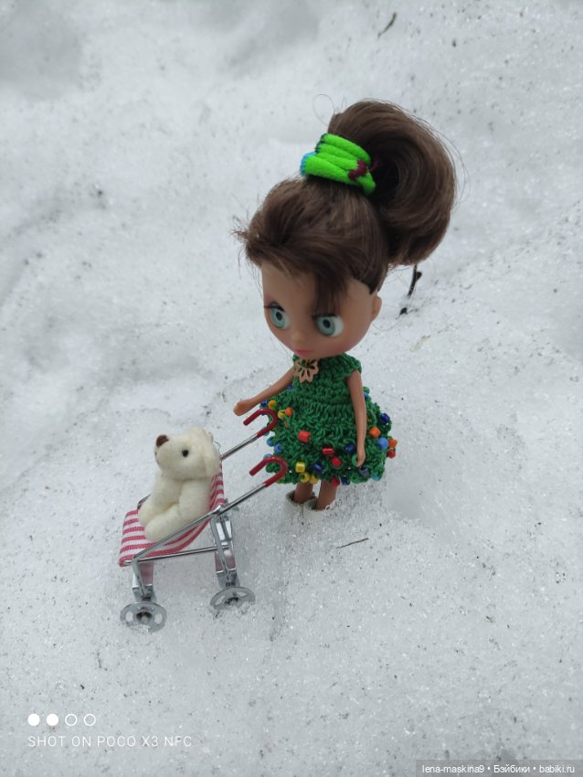 Глаша и Маша в лесу — Petite Blythe и LPS (Hasbro): Мини Блайз (фото 9)