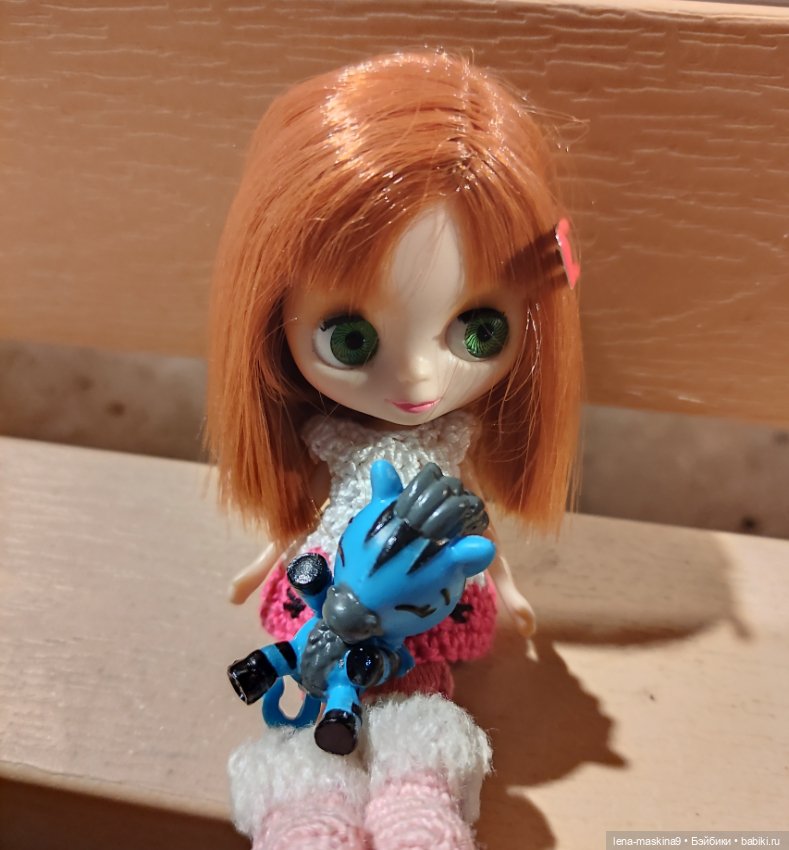 Глаша и Маша в лесу — Petite Blythe и LPS (Hasbro): Мини Блайз