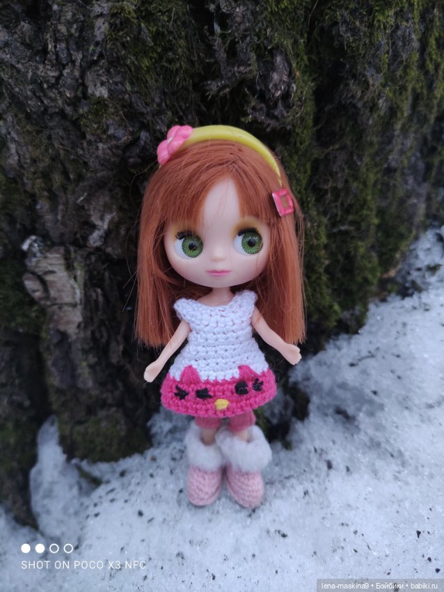 Глаша и Маша в лесу — Petite Blythe и LPS (Hasbro): Мини Блайз