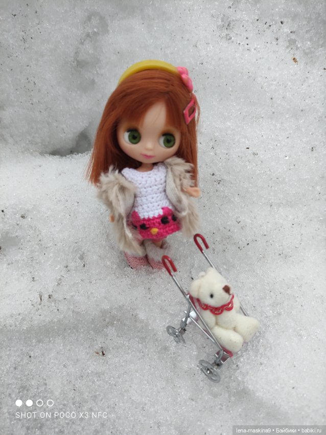 Глаша и Маша в лесу — Petite Blythe и LPS (Hasbro): Мини Блайз (фото 6)