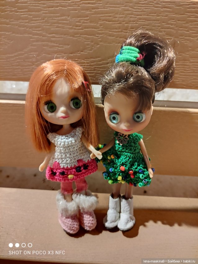 Глаша и Маша в лесу — Petite Blythe и LPS (Hasbro): Мини Блайз