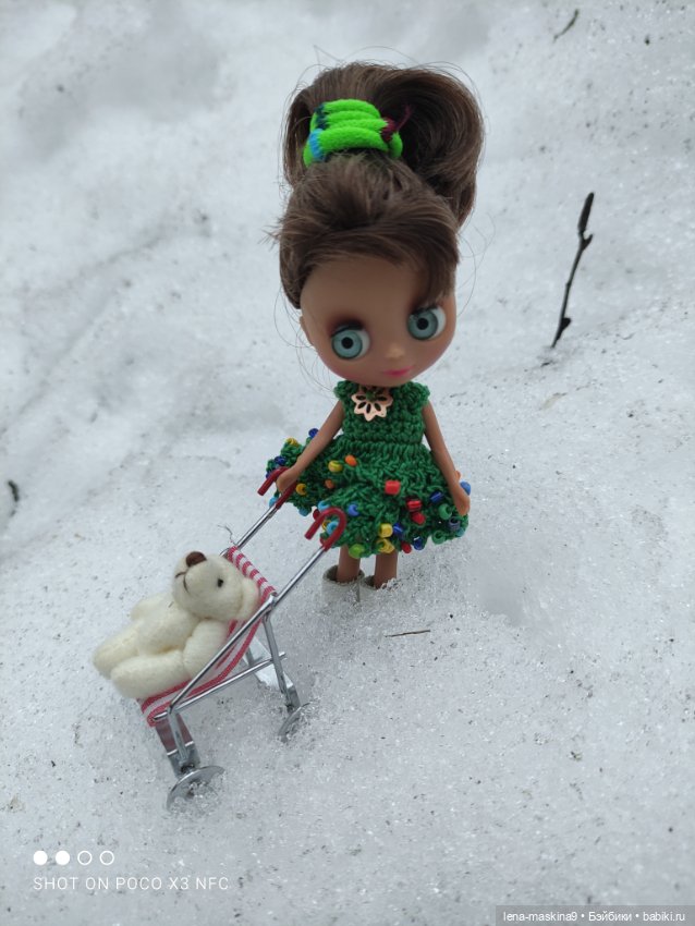 Глаша и Маша в лесу — Petite Blythe и LPS (Hasbro): Мини Блайз