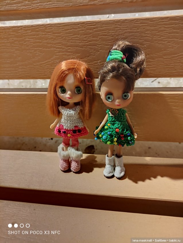 Глаша и Маша в лесу — Petite Blythe и LPS (Hasbro): Мини Блайз