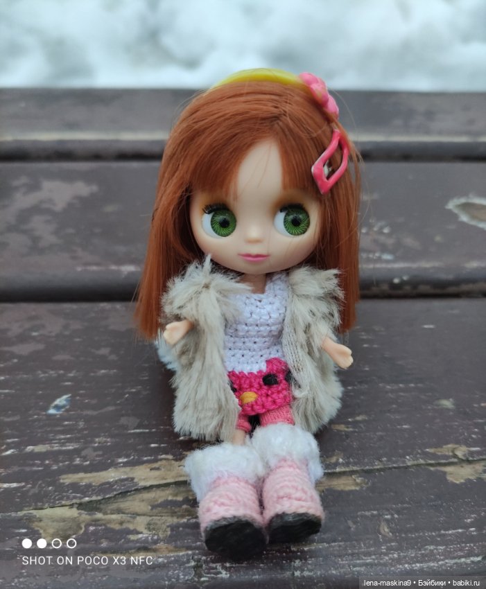 Глаша и Маша в лесу — Petite Blythe и LPS (Hasbro): Мини Блайз (фото 5)