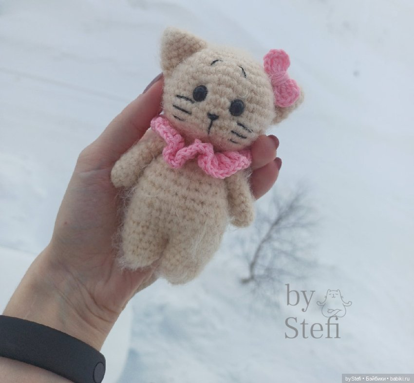 Котёнок — Вязаные игрушки и амигуруми: крючком (фото 3)