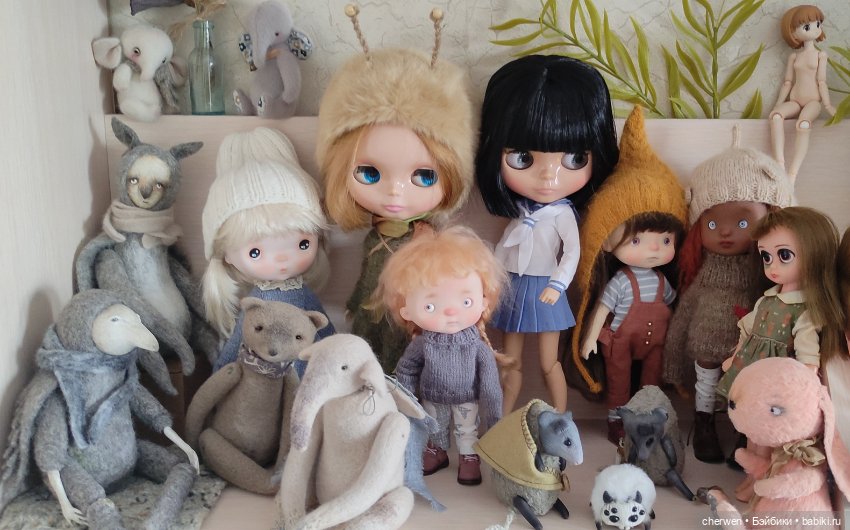 Зарисовки с кукольных полочек (2022 год) - часть 3