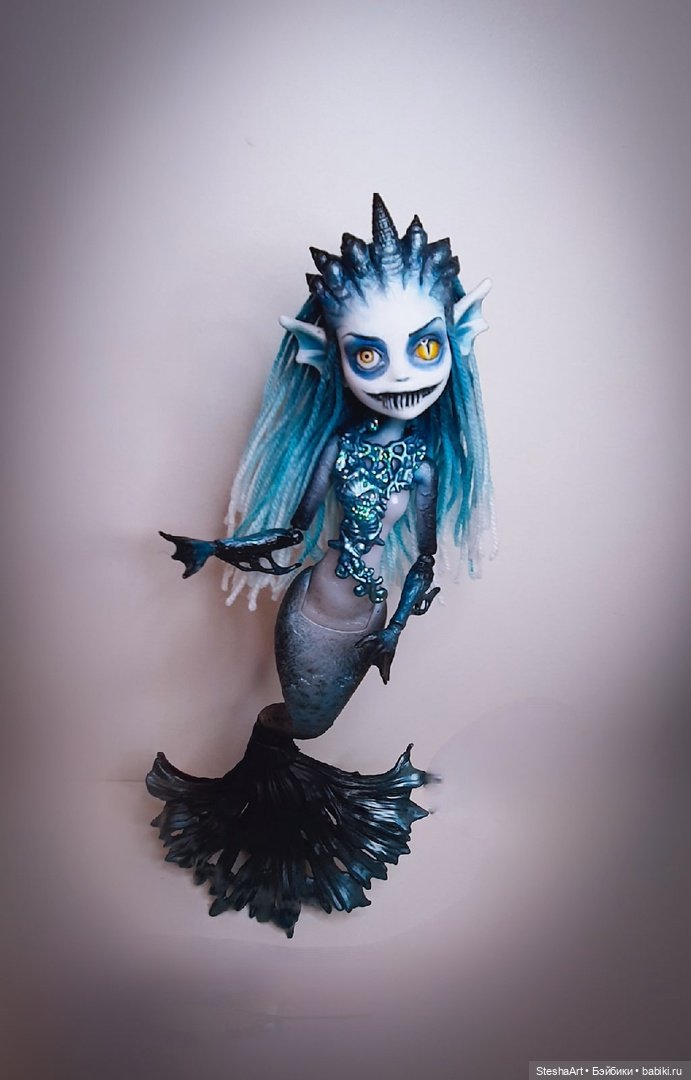 Какая ты на самом деле - русалочка ООАК МХ (фото 3)