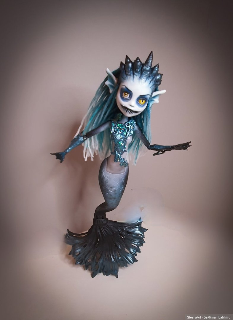 Какая ты на самом деле - русалочка ООАК МХ (фото 4)