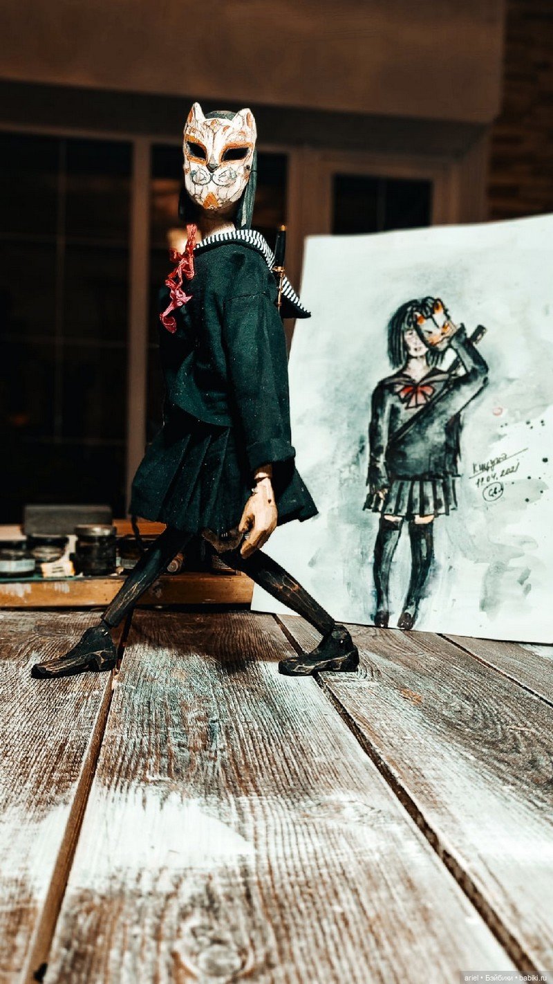 Куклы из дерева от Оксаны Свенской (фото 8)
