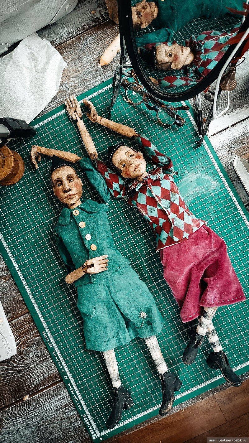Куклы из дерева от Оксаны Свенской (фото 3)