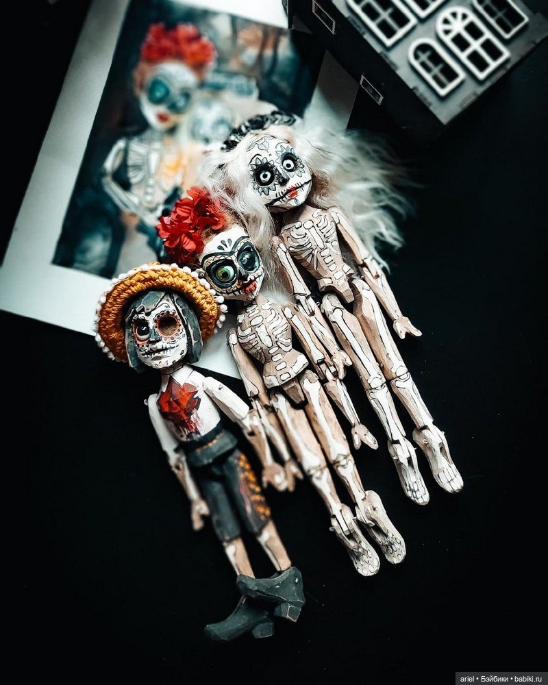 Куклы из дерева от Оксаны Свенской (фото 6)