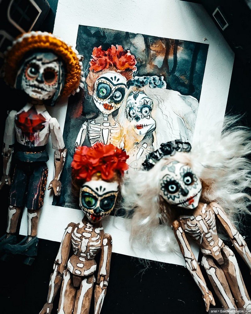 Куклы из дерева от Оксаны Свенской (фото 7)