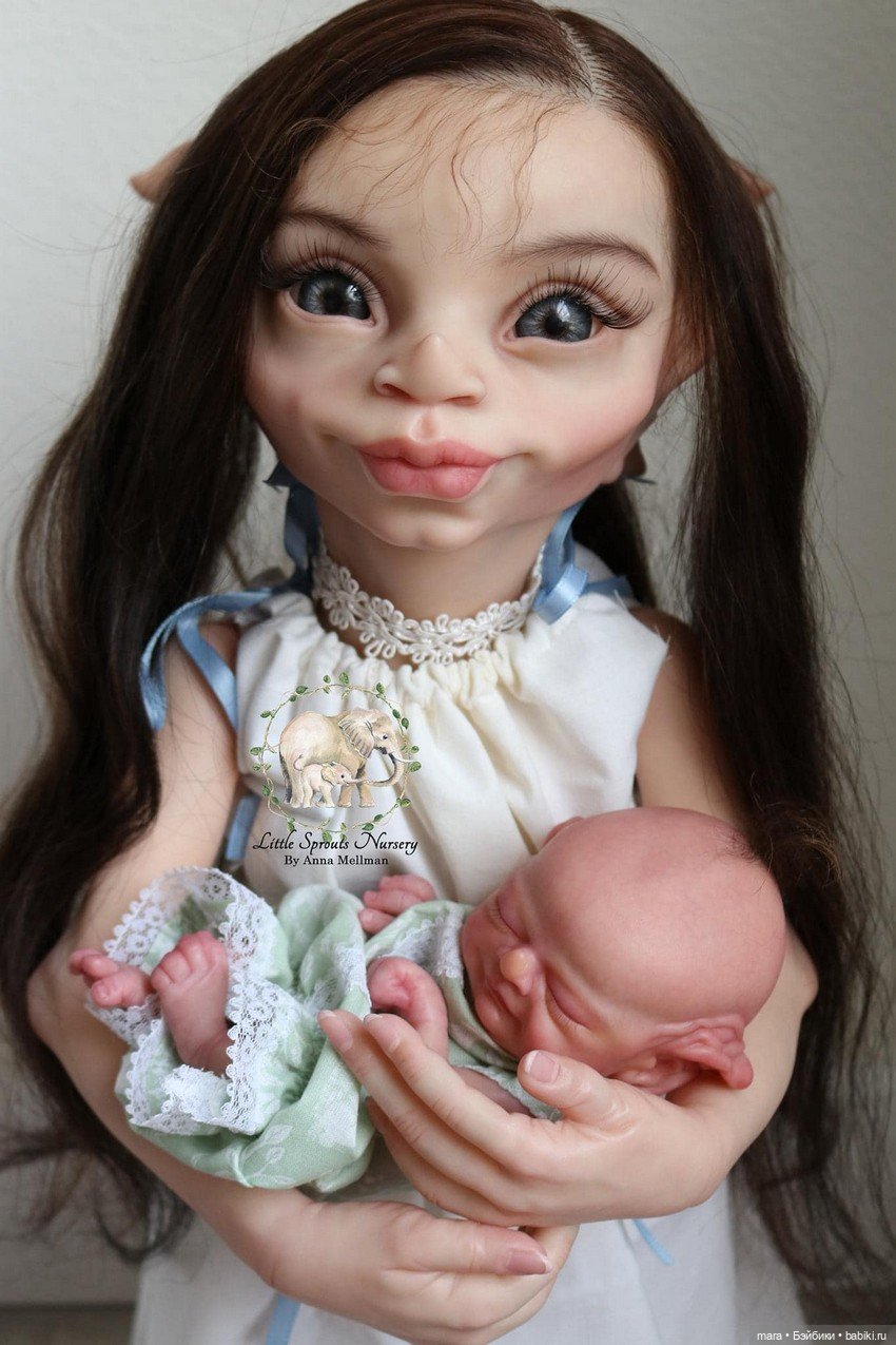 Primsley и Posie от скульптора Cindy Hainsworth Musgrove, автор прототипа Anna Mellman (фото 2)