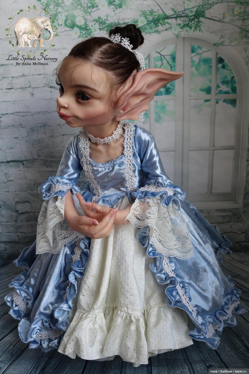 Primsley и Posie от скульптора Cindy Hainsworth Musgrove, автор прототипа Anna Mellman (фото 6)