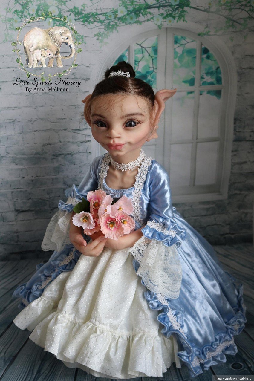 Primsley и Posie от скульптора Cindy Hainsworth Musgrove, автор прототипа Anna Mellman (фото 7)