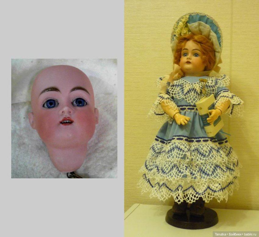 Антикварная кукла. До и после (фото 8)