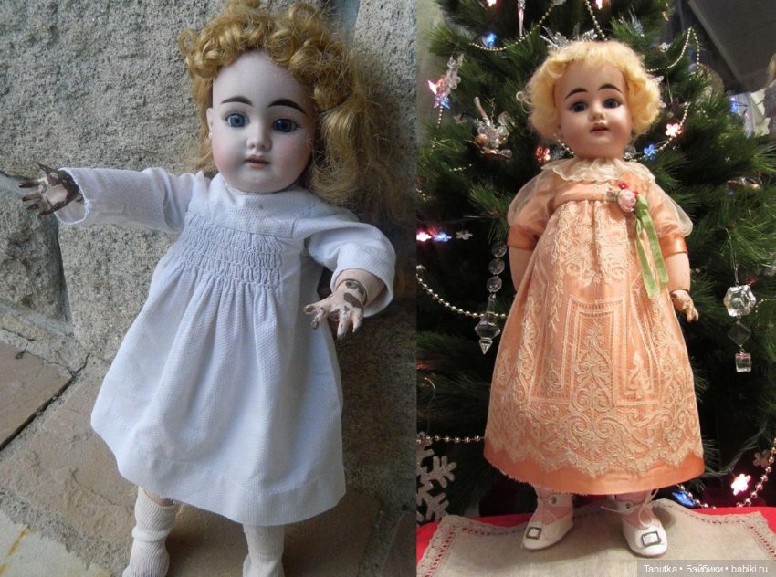 Антикварная кукла. До и после (фото 7)