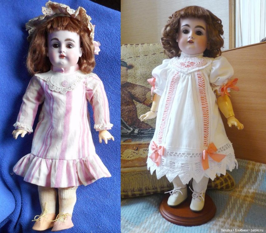 Антикварная кукла. До и после (фото 6)