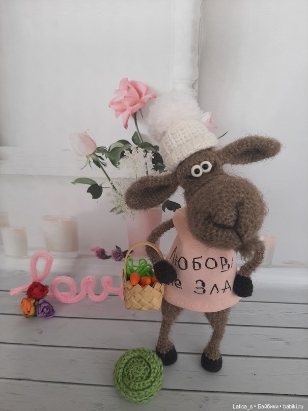 Иннокентий — Вязаные игрушки и амигуруми: крючком (фото 8)