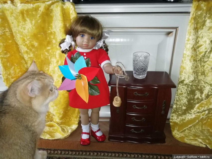 Кошки и куклы — В мире животных: смешные фото питомцев и зверей