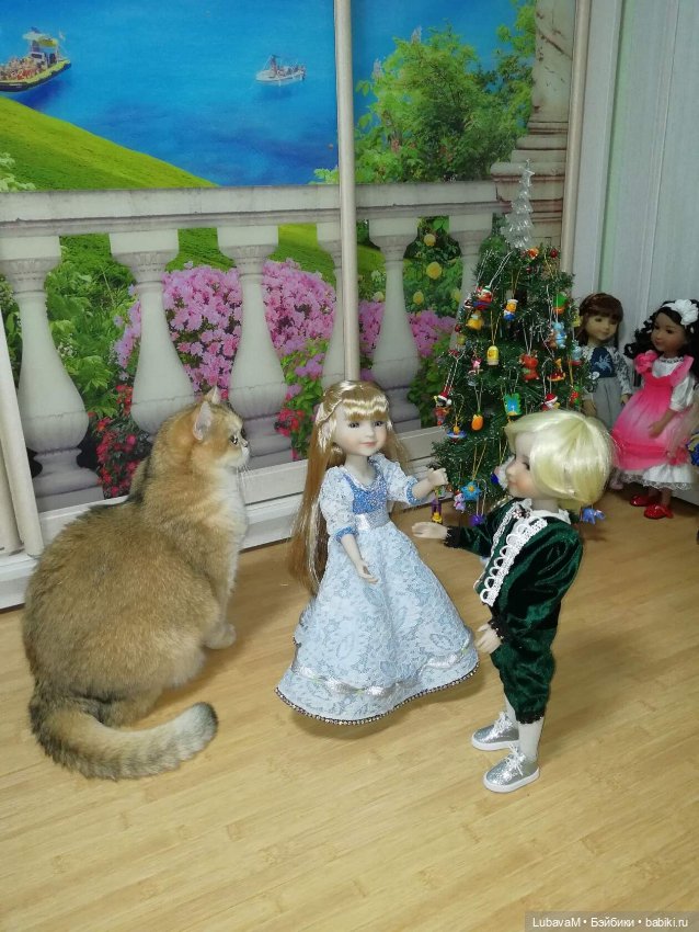 Кошки и куклы — В мире животных: смешные фото питомцев и зверей