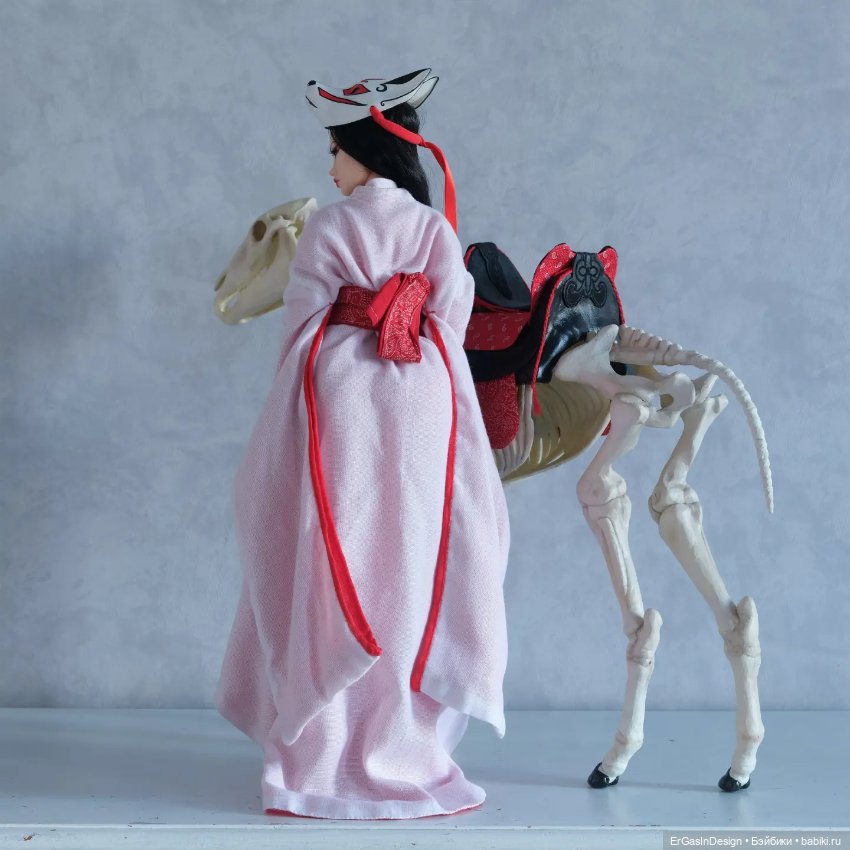 Кицуне — Авторские шарнирные куклы своими руками: лепка (фото 8)