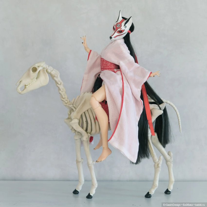 Кицуне — Авторские шарнирные куклы своими руками: лепка (фото 2)