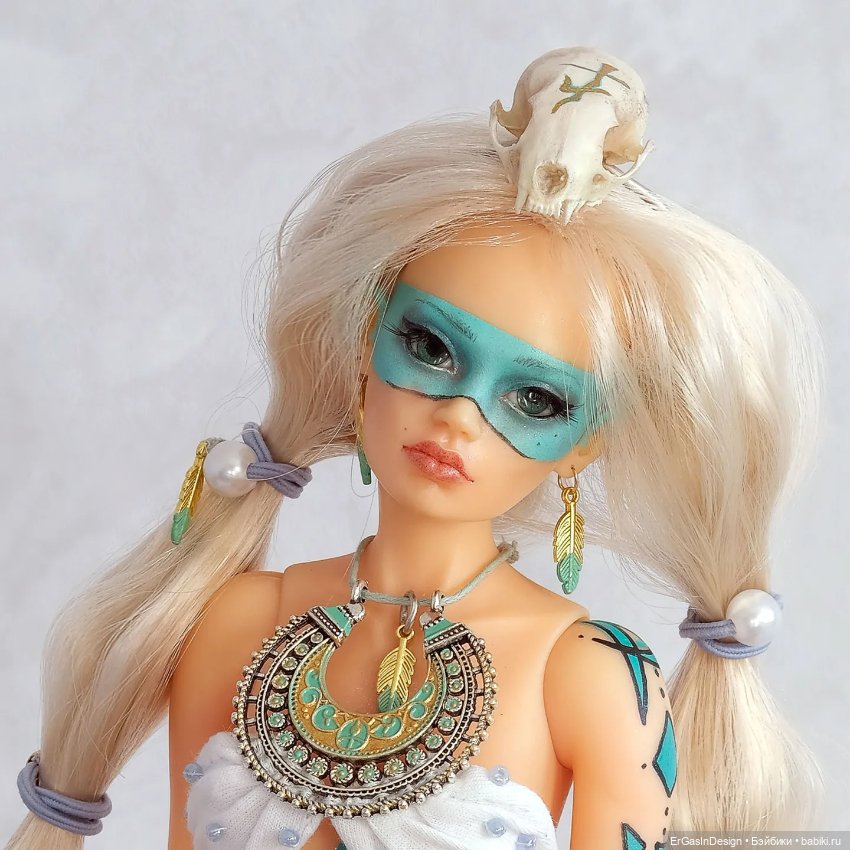 Айси бурятская шаманка — Авторские шарнирные куклы своими руками: лепка