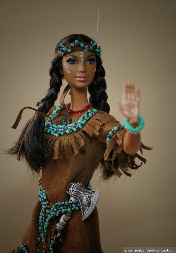 Индейцы — Одежда и обувь для кукол своими руками: фото (фото 10)