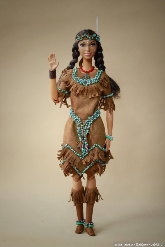 Индейцы — Одежда и обувь для кукол своими руками: фото