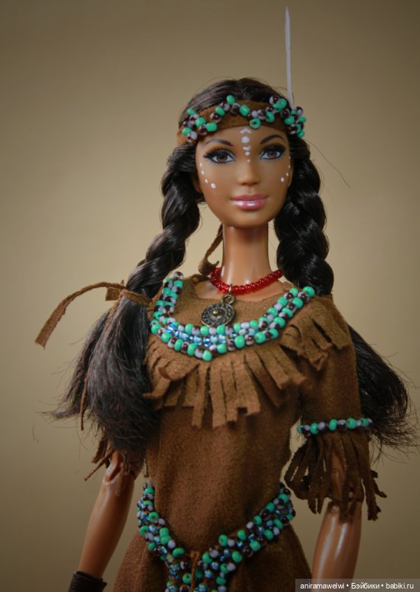 Индейцы — Одежда и обувь для кукол своими руками: фото (фото 2)