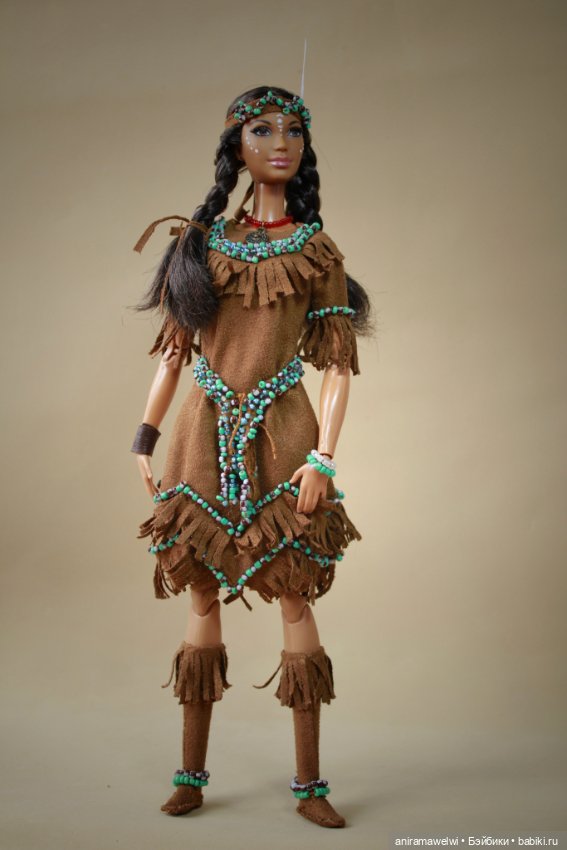 Индейцы — Одежда и обувь для кукол своими руками: фото
