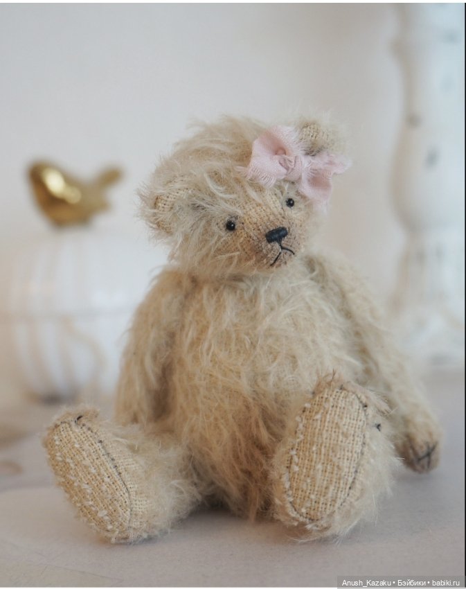 Лилли — Авторские мишки Тедди и друзья: фото (фото 5)