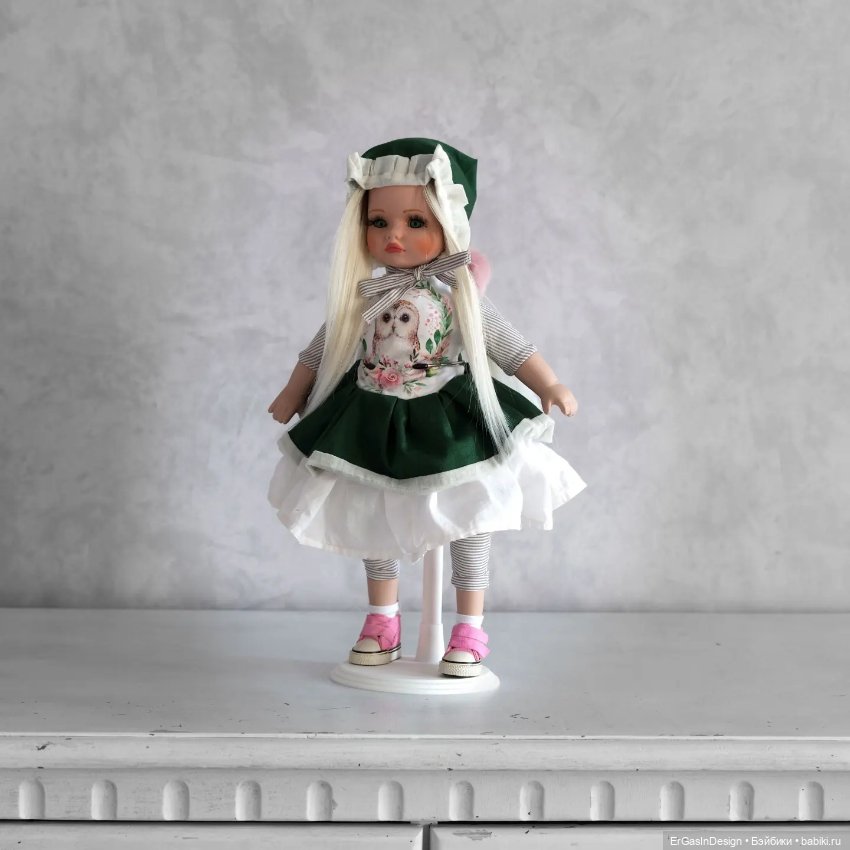Герда — Авторские куклы в антикварном стиле: будуарные (фото 3)
