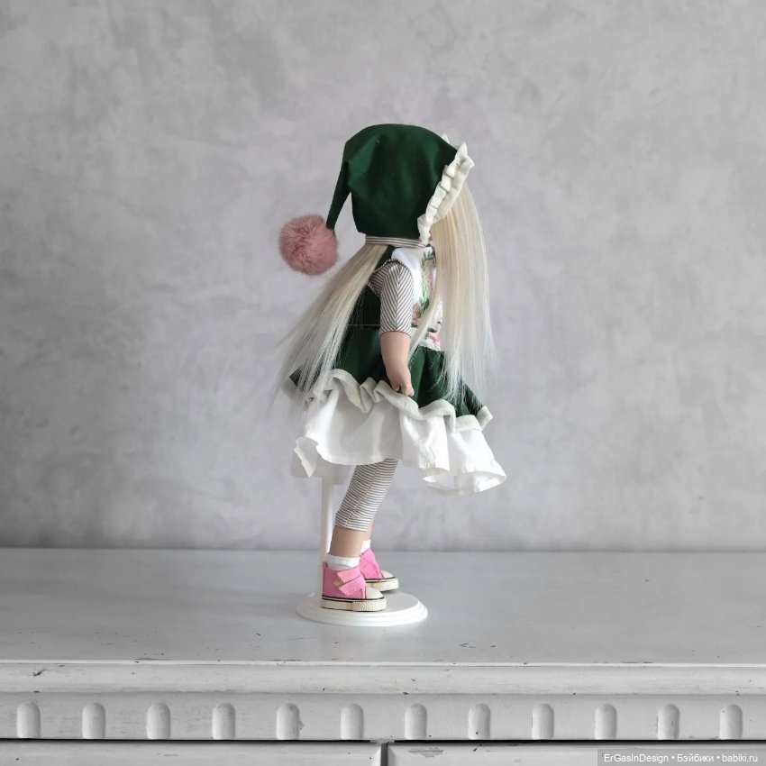 Герда — Авторские куклы в антикварном стиле: будуарные (фото 7)