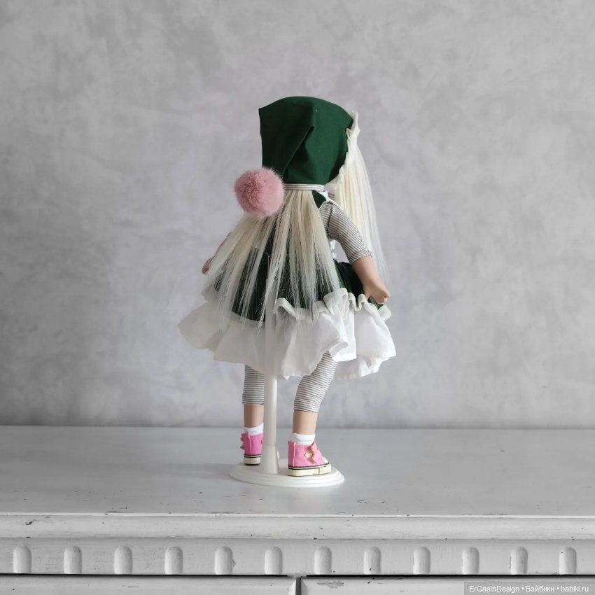 Герда — Авторские куклы в антикварном стиле: будуарные (фото 5)