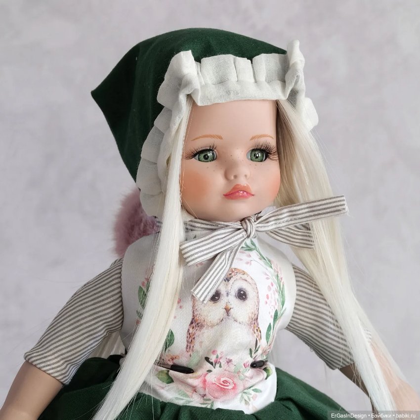 Герда — Авторские куклы в антикварном стиле: будуарные (фото 8)