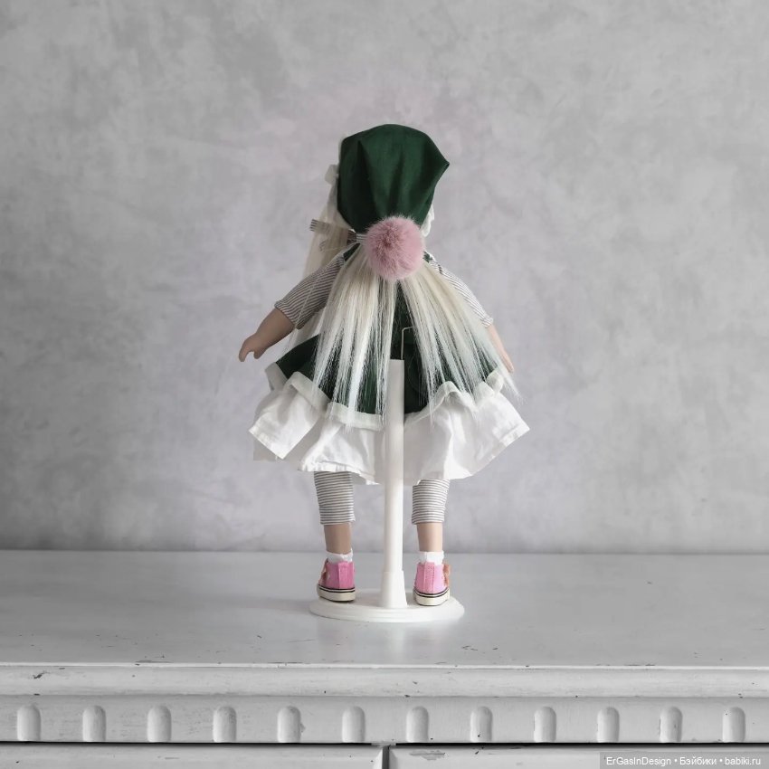 Герда — Авторские куклы в антикварном стиле: будуарные (фото 4)