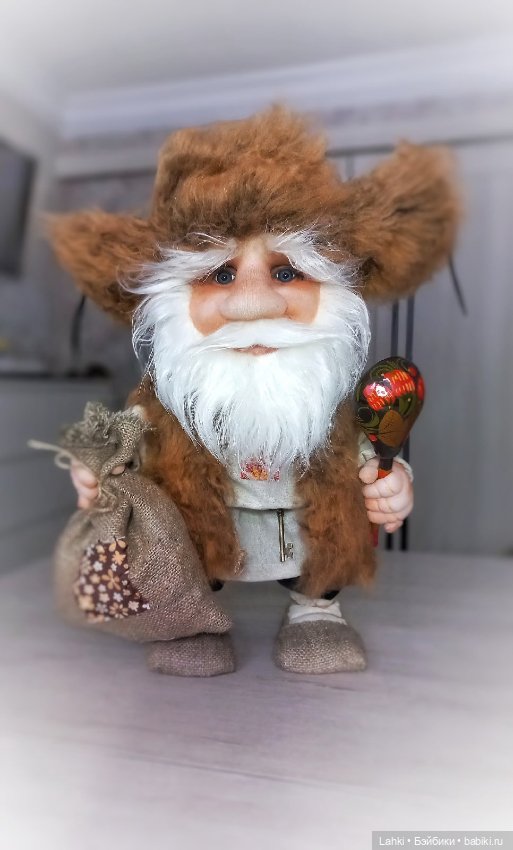 Домовые — Текстильные игрушки и примитивы: кофейные (фото 9)