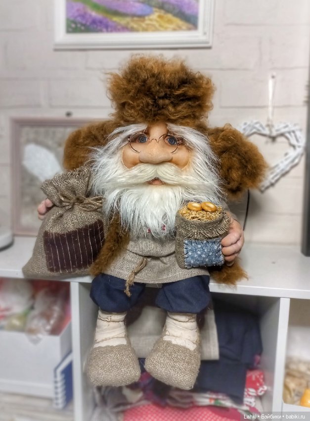 Домовые — Текстильные игрушки и примитивы: кофейные (фото 5)