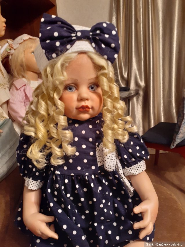 У Бони новая прическа — Куклы Fayzah Spanos (Файзах Спанос): винил и фарфор (фото 4)
