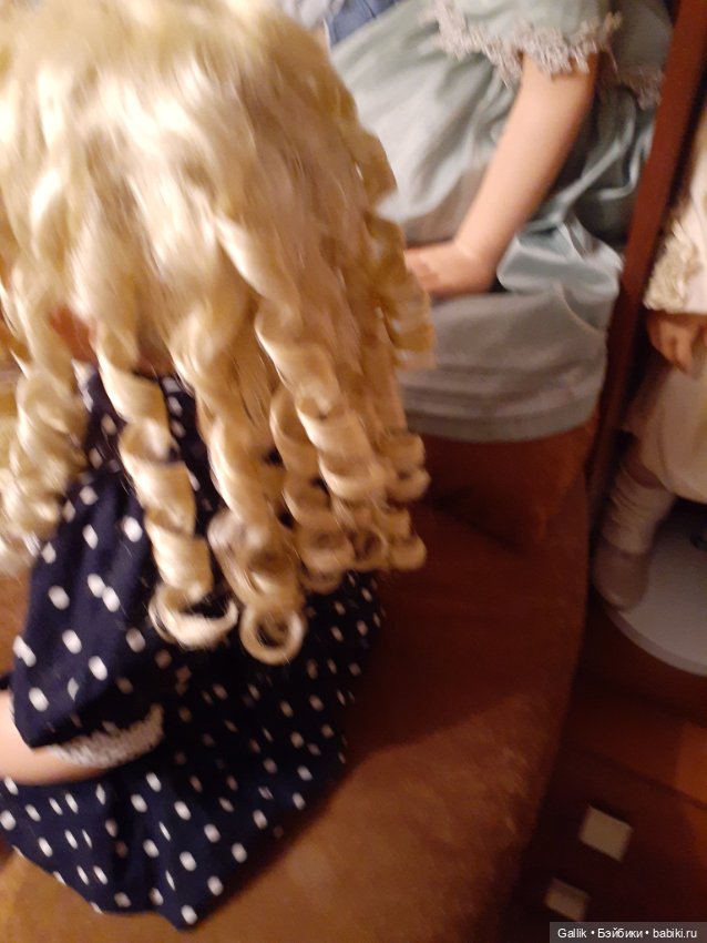 У Бони новая прическа — Куклы Fayzah Spanos (Файзах Спанос): винил и фарфор (фото 3)