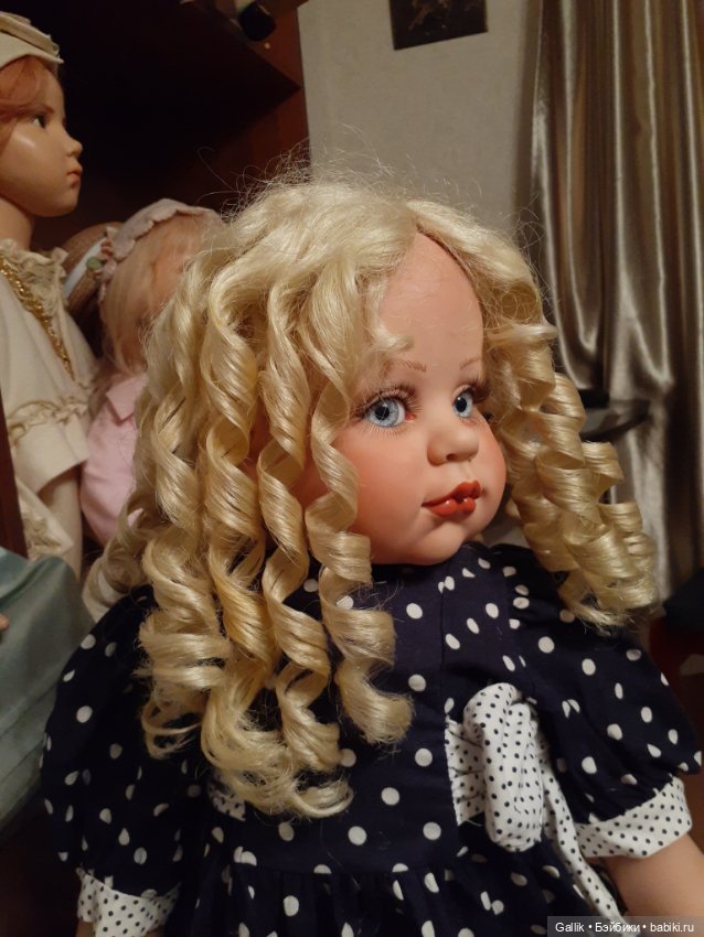 У Бони новая прическа — Куклы Fayzah Spanos (Файзах Спанос): винил и фарфор (фото 5)