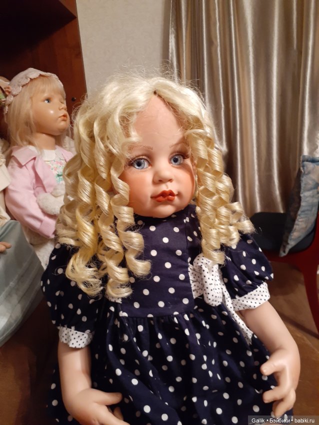 У Бони новая прическа — Куклы Fayzah Spanos (Файзах Спанос): винил и фарфор